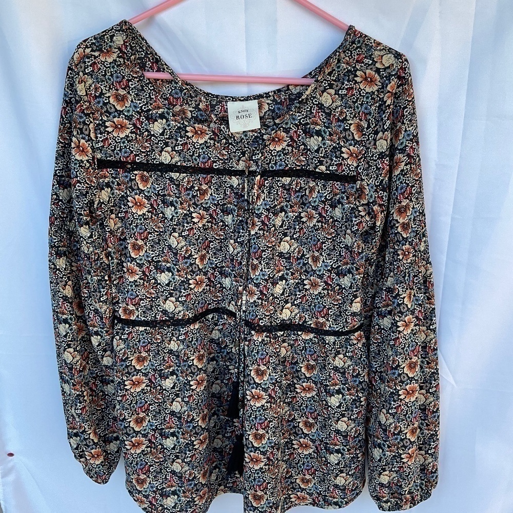 KNOX ROSE PHEASANT BLOUSE SIZE S - Picture 1 of 5